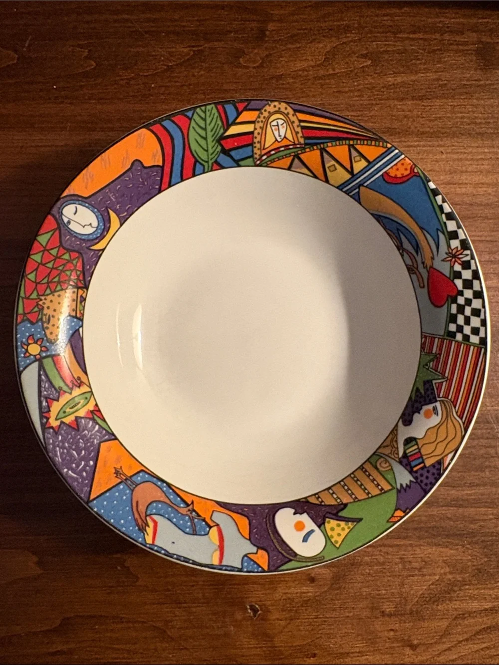 VTG 1991 VITROMASTER Metropolitan Soup/Cereal Bowls 7.25” Set of (4)